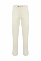 TwinSet Crepe Trousers With Horsebit