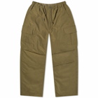 Comme Des Garçons Homme Men's Heavy Twill Cargo Pants in Khaki