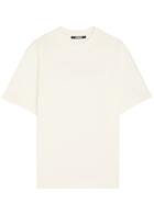 Jacquemus Le T-shirt De Collection Embroidered Cotton T-shirt Beige
