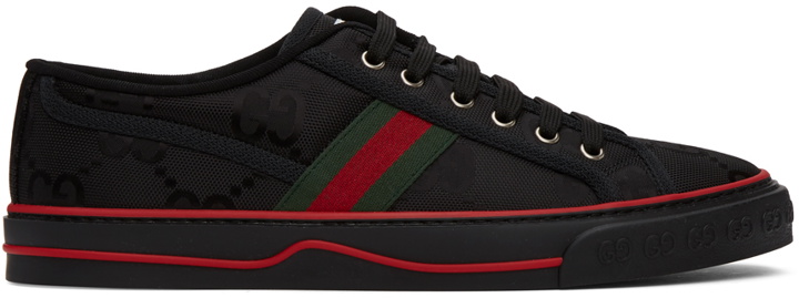 Photo: Gucci Black 'Gucci Tennis 1977' Off The Grid Sneakers