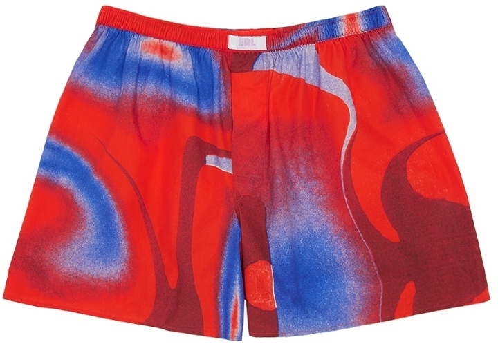 Photo: ERL Red & Blue Boxer Shorts