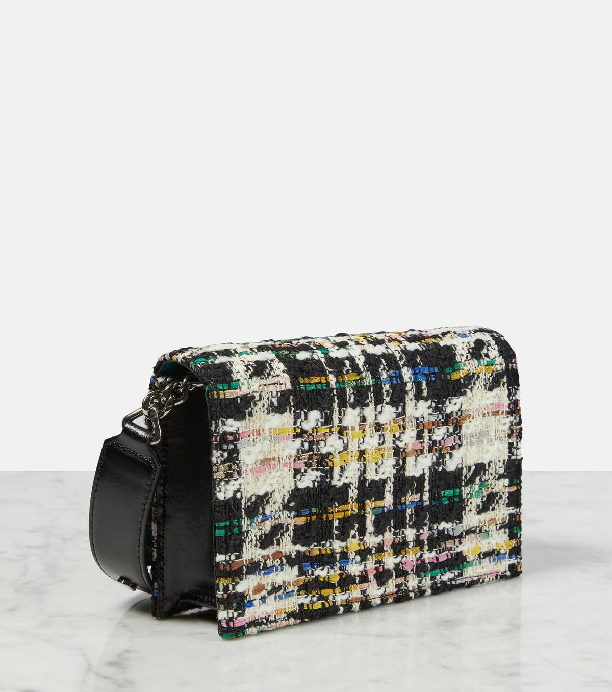 Alexander McQueen Skull Small tweed crossbody bag Alexander