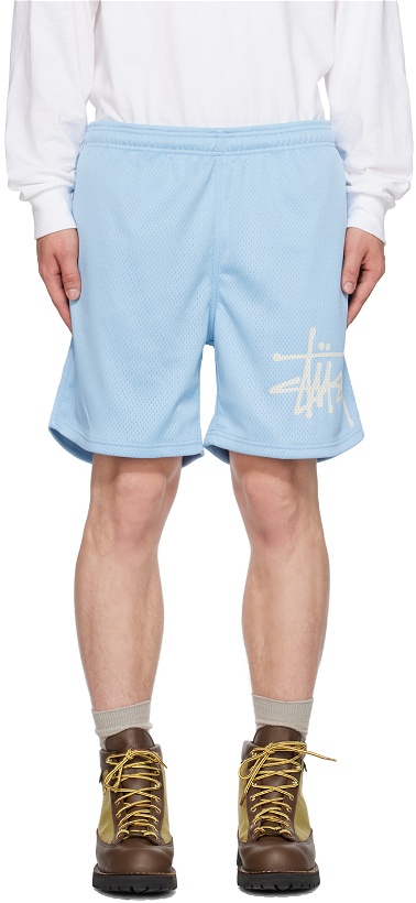 Photo: Stüssy Blue Drawstring Shorts