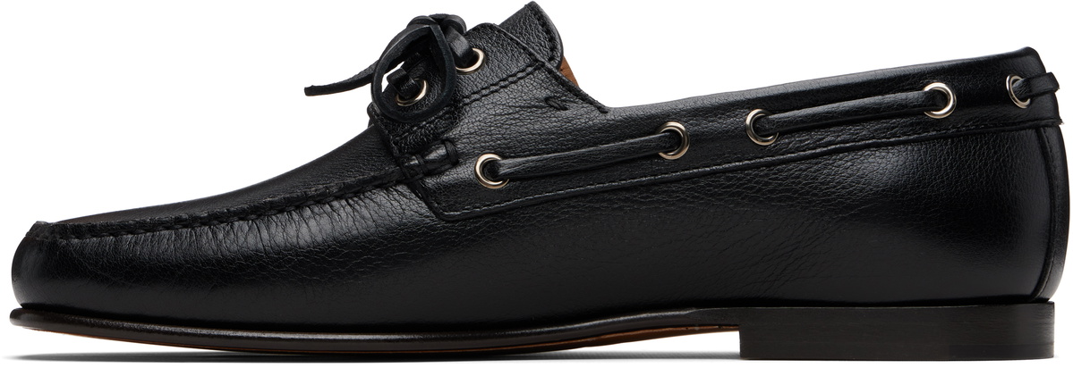 Valentino Garavani Black Palm Avenue Loafers
