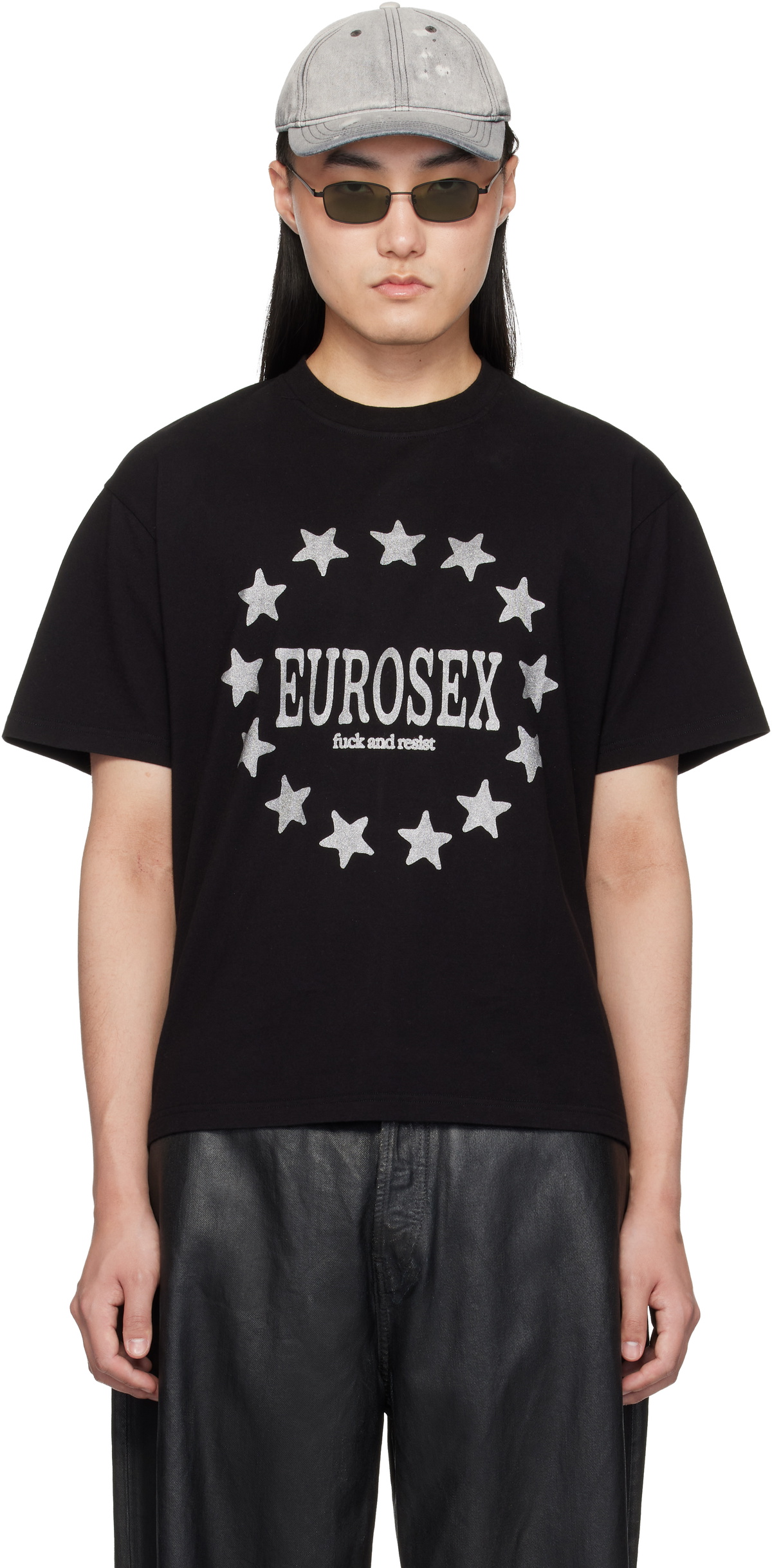Carne Bollente SSENSE Exclusive Black Printed T-shirt