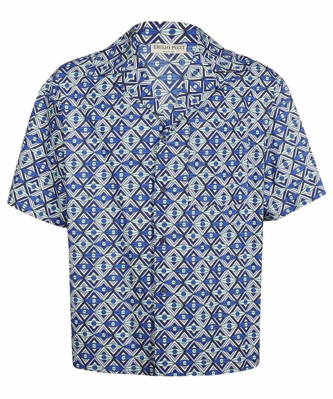 Photo: Pucci Printed Cotton Shirt