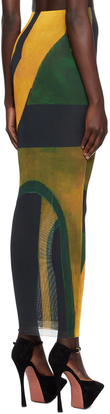 Louisa Ballou SSENSE Exclusive Multicolor Midi Skirt