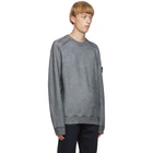 Stone Island Grey Cotton Dust Sweatshirt