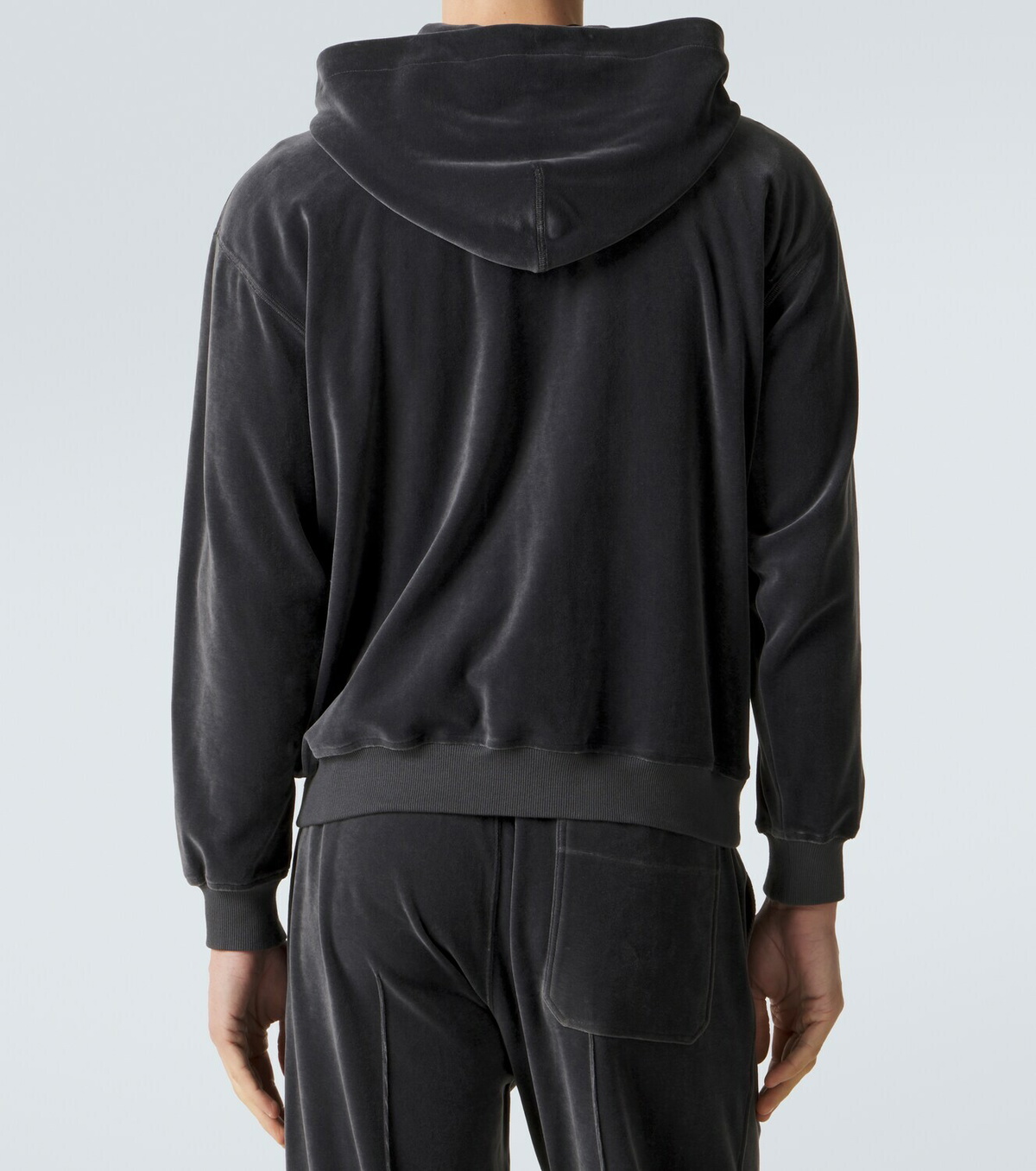 Tom Ford Velvet zip-up hoodie