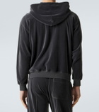 Tom Ford Velvet zip-up hoodie