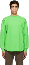 extreme cashmere Green n°53 Crew Hop Sweatshirt
