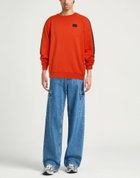 Ea7 Mens Sweatshirt in Tomato red