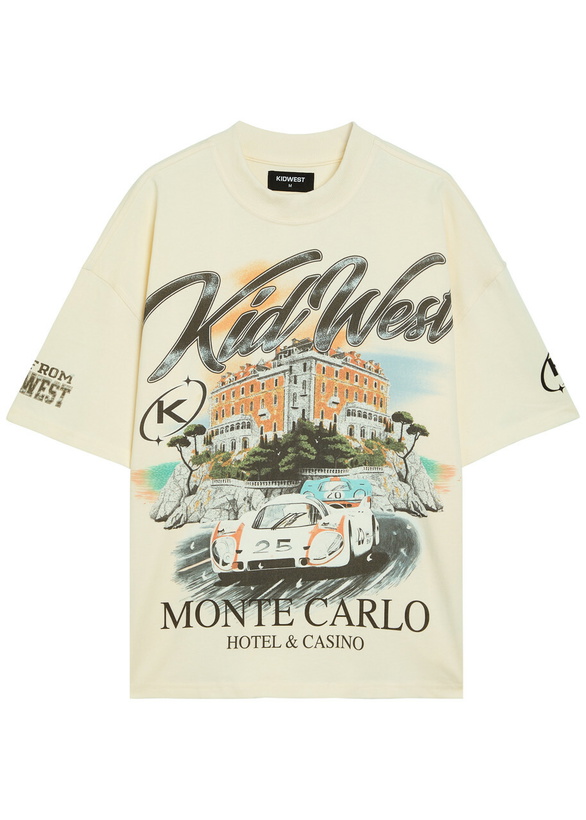 Photo: Kidwest Monte Carlo Printed Cotton T-shirt White