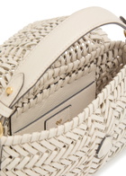 Anya Hindmarch The Neeson Woven Leather Cross-body bag - Off White - One Size