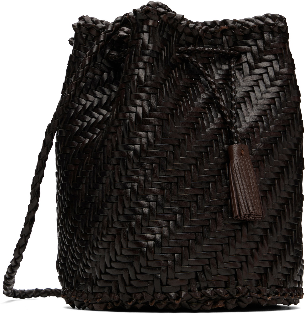 Dragon Diffusion Brown Pompom Double Jump Bag