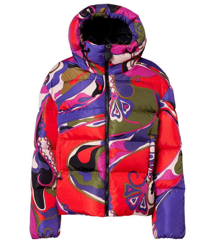 Photo: Pucci Orchidee puffer jacket