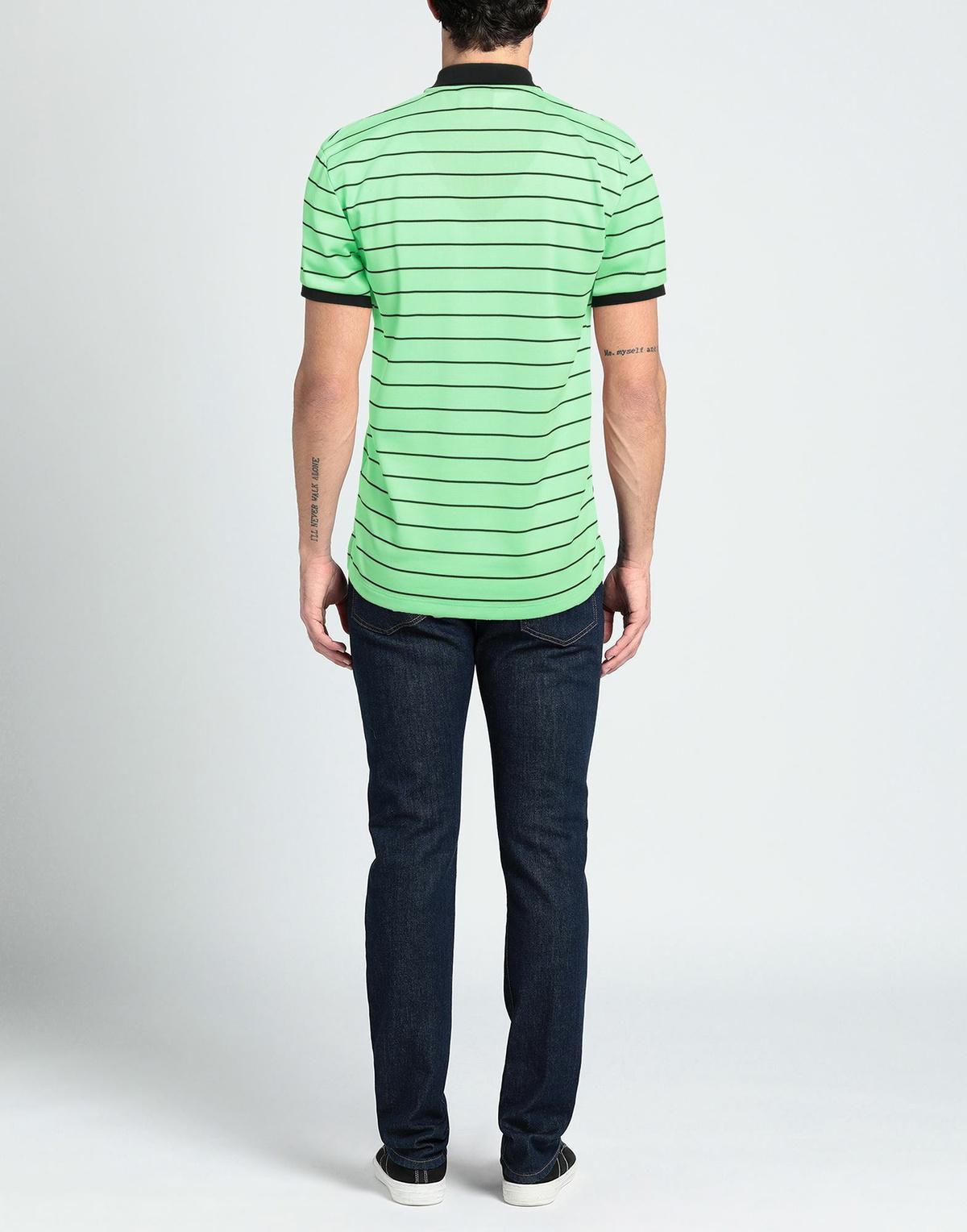 Peuterey Mens Polo shirt Lime in Green