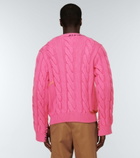 Marni - Cable-knit wool cardigan
