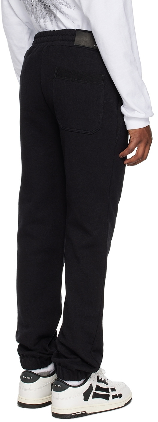 AMIRI Kids Black 'MA' Lounge Pants