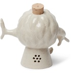Flagstuff - Ceramic Incense Burner - White