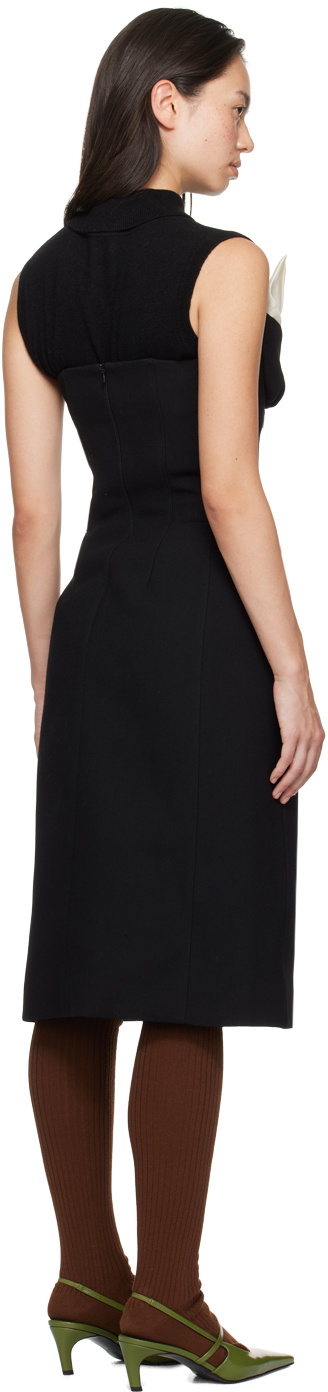 SHUSHU/TONG bustier spliced dress