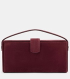 Magda Butrym Apolonia suede clutch