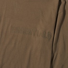 Fear of God ESSENTIALS Long Sleeve Logo T-Shirt in Wood