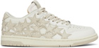 AMIRI Beige & White Stars Low Sneakers