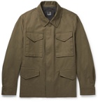 Dunhill - Cotton-Blend Gabardine Field Jacket - Green