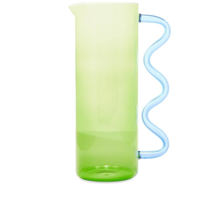 Photo: Sophie Lou Jacobsen Wave Pitcher in Green/Blue