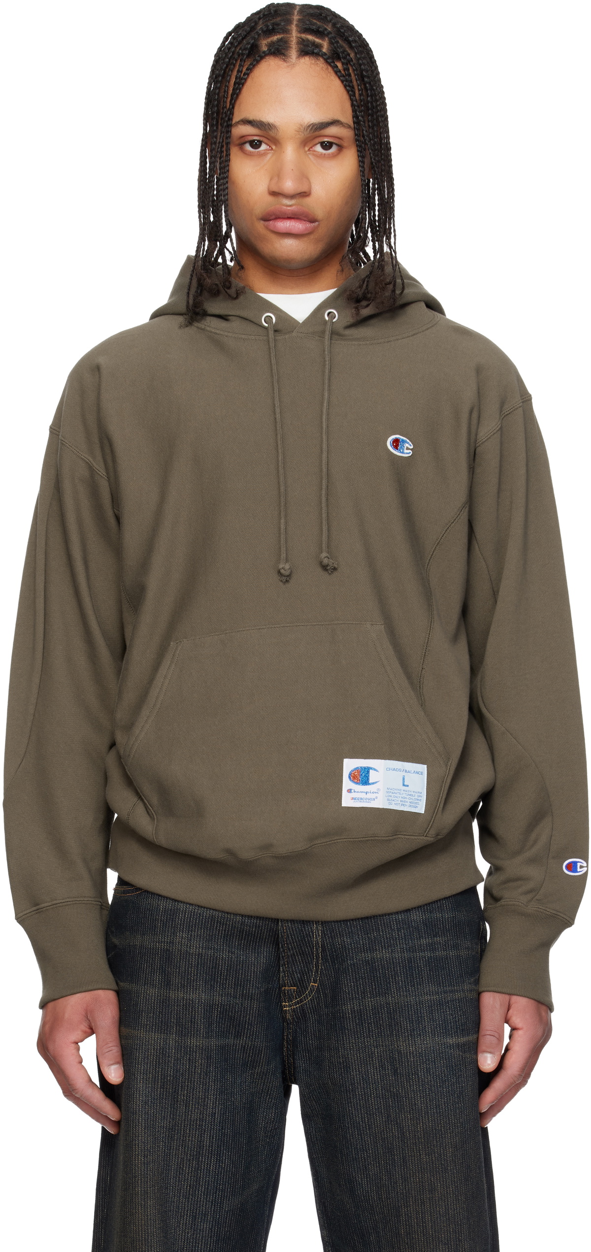 UNDERCOVER Khaki Champion Edition UC1F4802 Hoodie