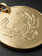 Duffy Jewellery - Cancer 18-Karat Gold and Cord Necklace