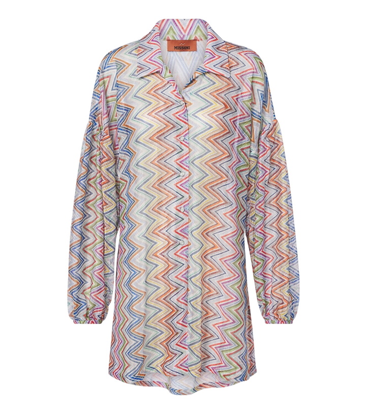 Photo: Missoni Zigzag oversized shirt