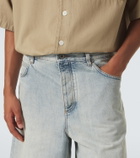 Loewe Anagram denim shorts