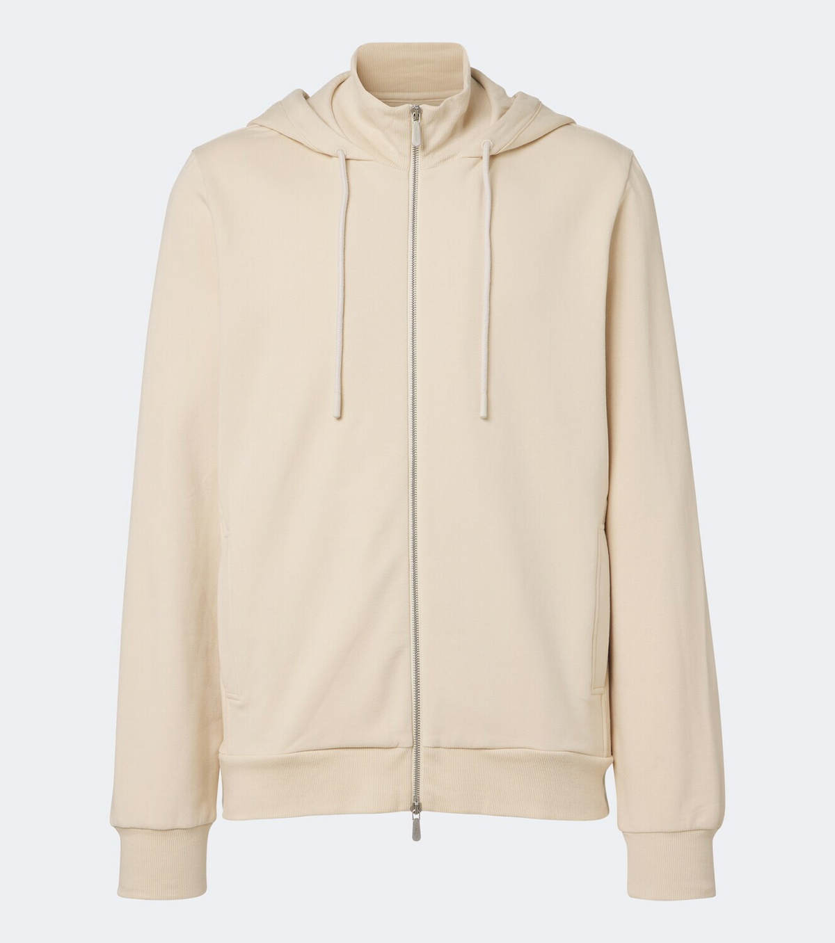 Zimmerli Jersey zip-up hoodie