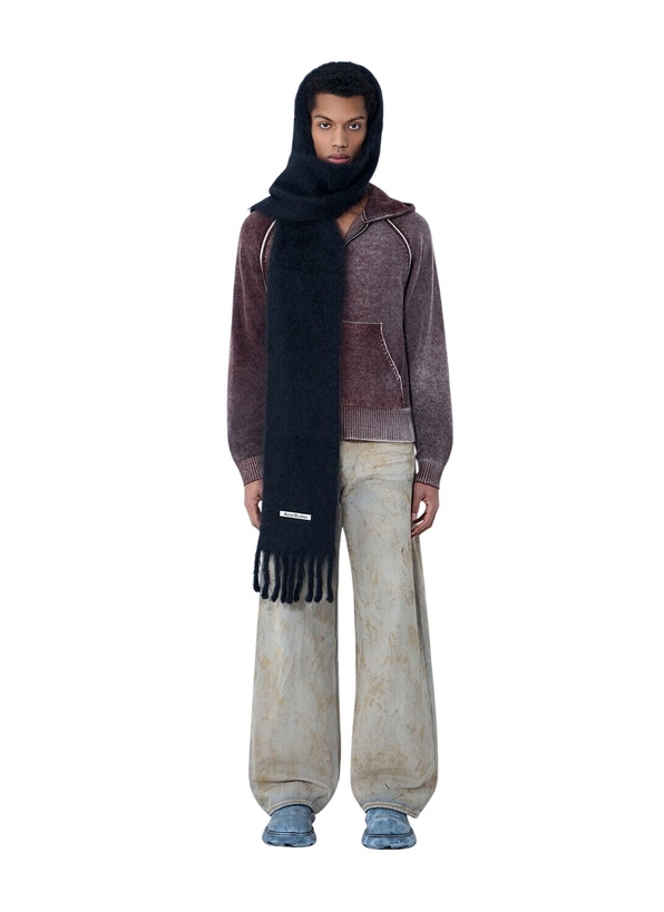 Photo: Acne Studios Fringed Wool Scarf
