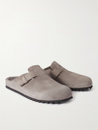 Officine Creative - Agora Suede Clogs - Gray