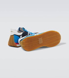 Loewe Flow Runner 2.0 suede-trimmed sneakers