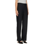 Studio Nicholson Black Quarte Tailored Trousers