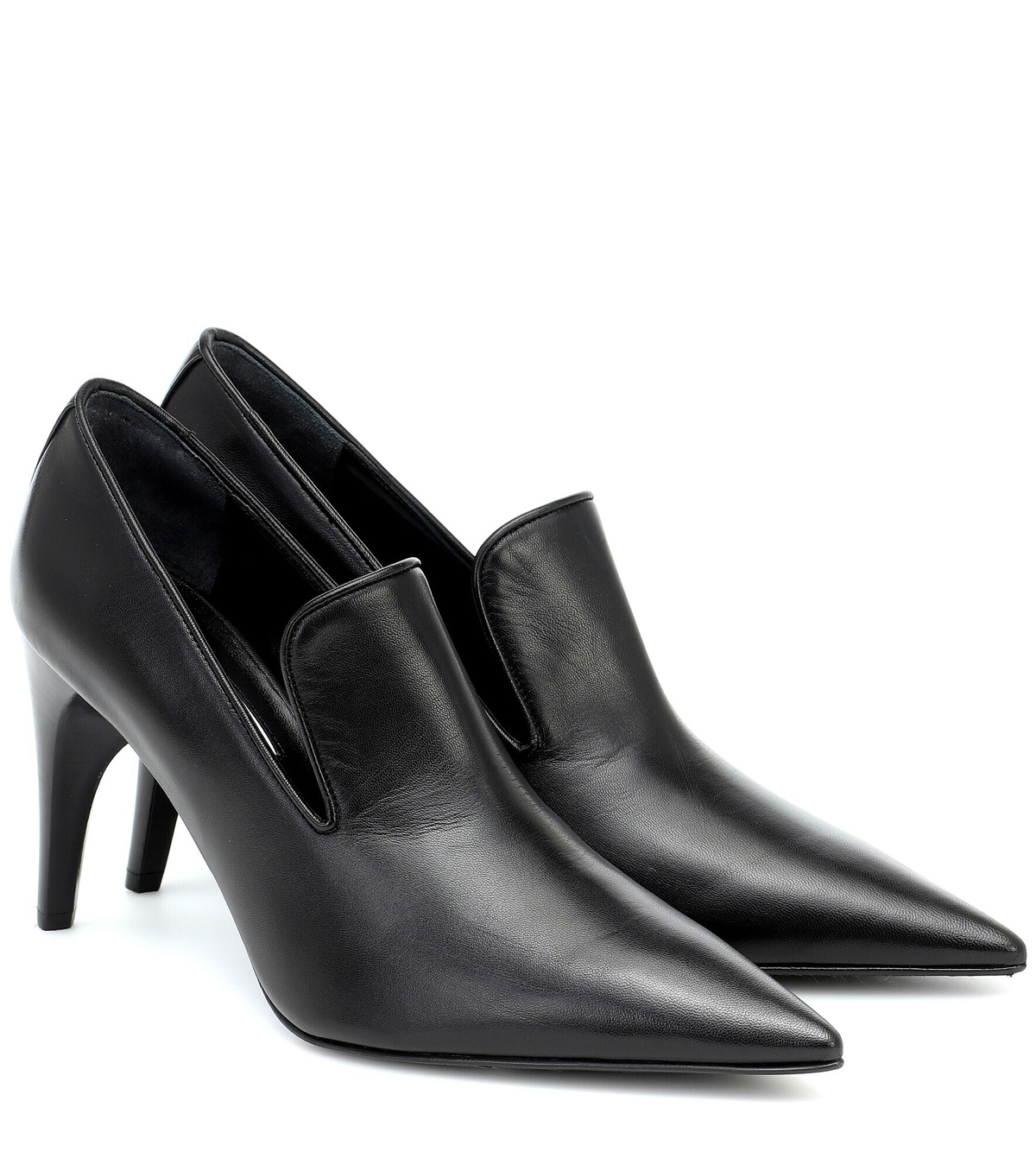 jil sander leather pumps