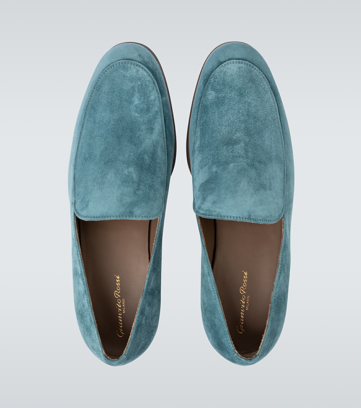 Gianvito Rossi - Marcello suede loafers