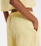 Asceno Aurelia linen wide-leg pants