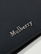 Mulberry - Farringdon Logo-Appliquéd Full-Grain Leather Billfold Wallet