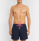 Vilebrequin - Moka Mid-Length Embroidered Swim Shorts - Navy