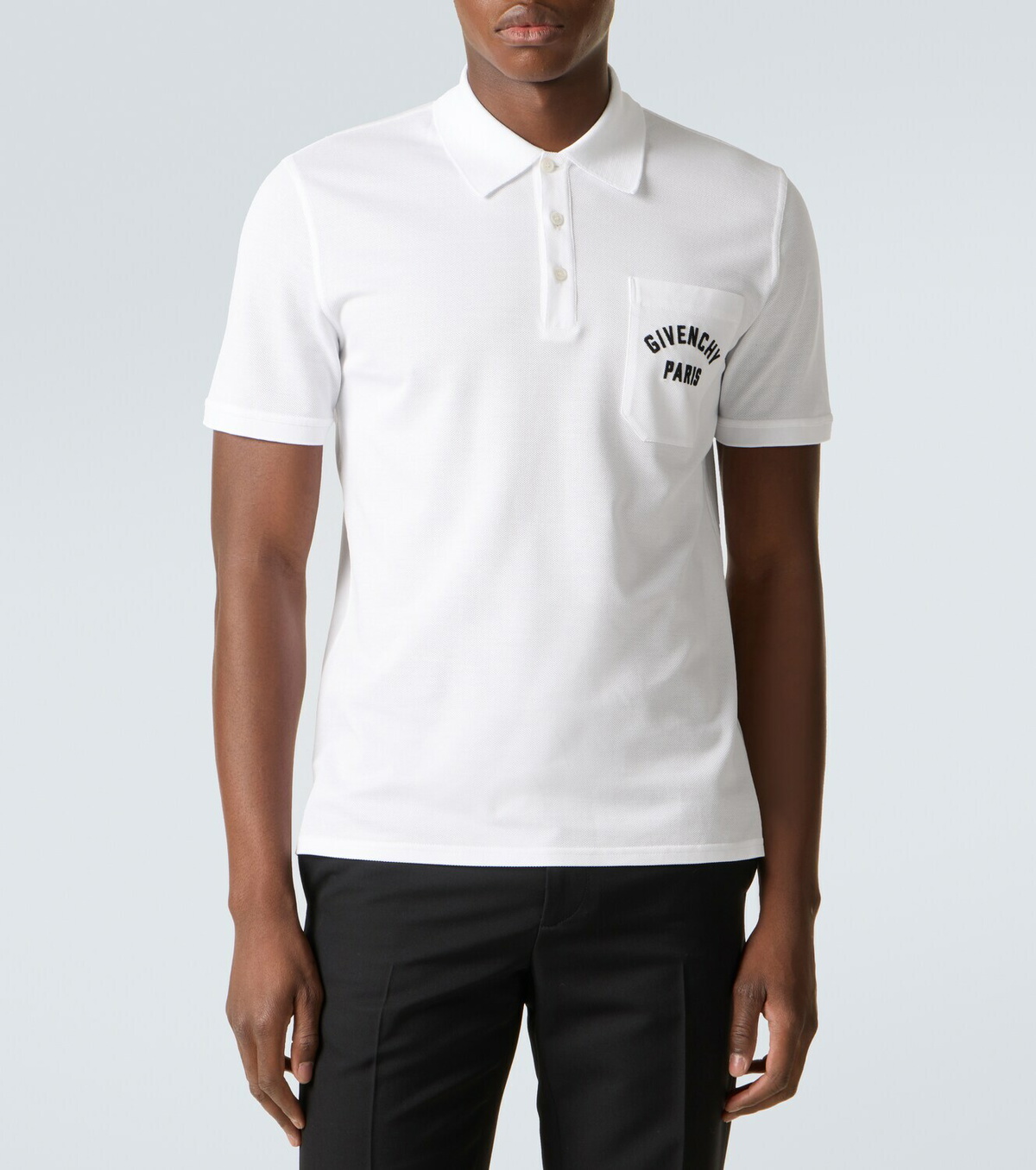 Givenchy Givenchy Paris cotton piqué polo shirt