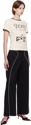 Kijun Black Orbit Wide Trousers