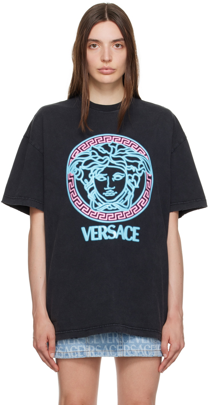 Versace Black Medusa T-Shirt Versace