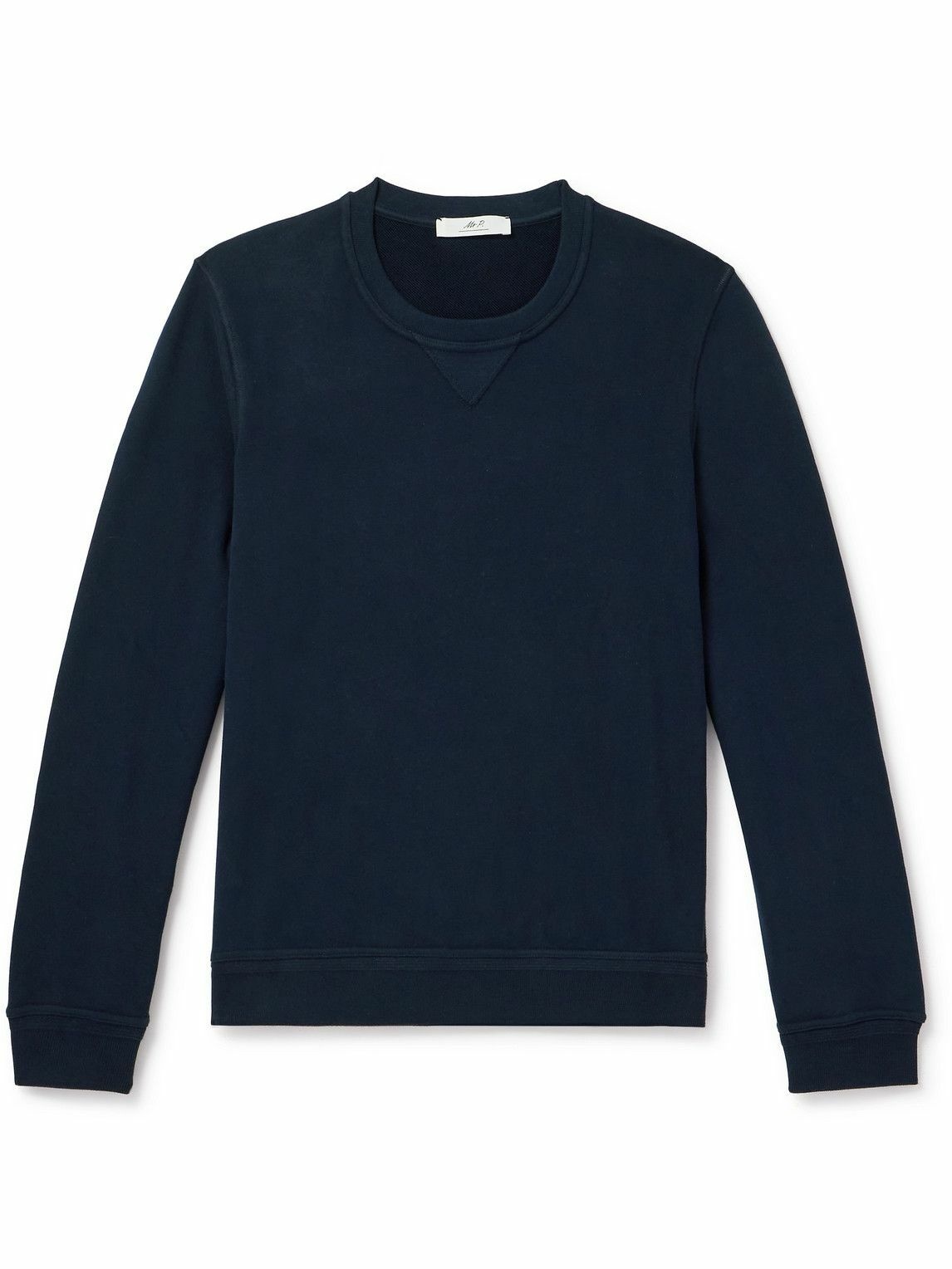 Photo: Mr P. - Cotton-Jersey Sweatshirt - Blue