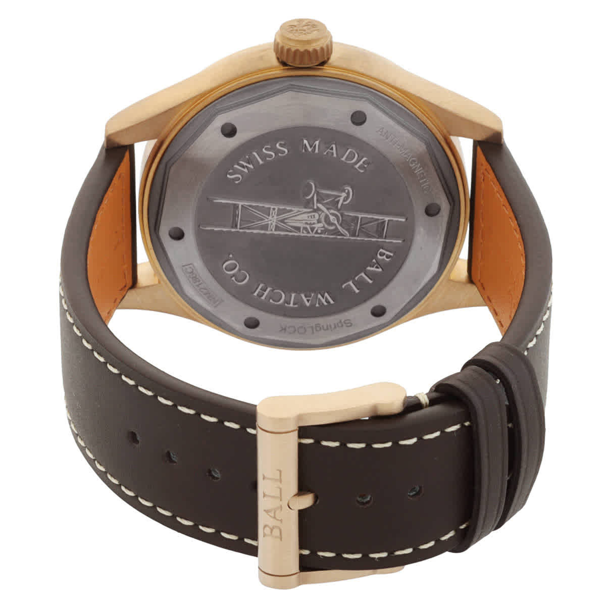 Ball Bronze Black Dial Unisex Watch NM2186C-L3J-BK