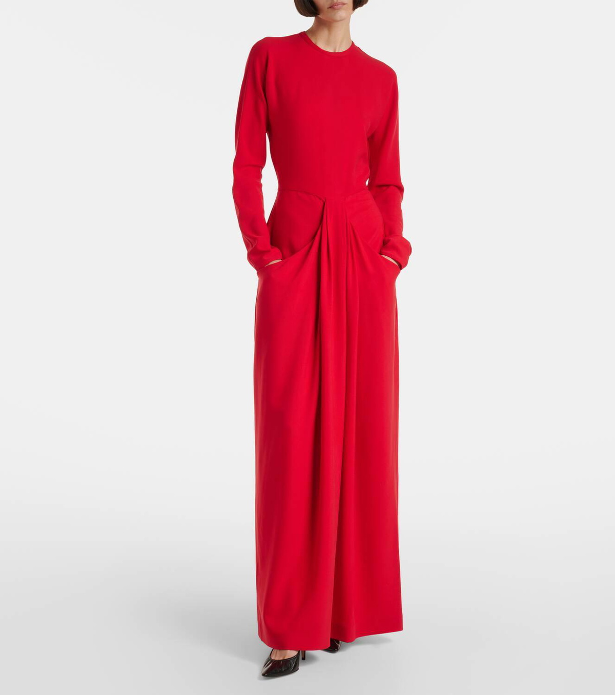 The Row Anselm draped jersey maxi dress The Row The Row Anselm draped jersey maxi dress The Row